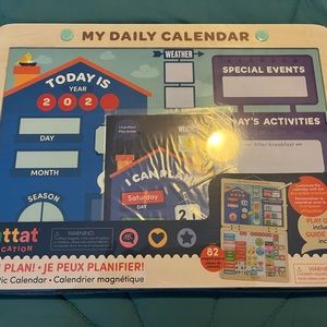 Batter Education Magnet Calendar for Kids